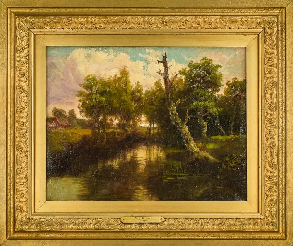 mary elizabeth king am 1890 1991 peaceful estuary · Merrill's Auctioneers & Appraisers · 2025-03-28 Mary Elizabeth King comparable auction result: mary elizabeth king am 1890 1991 peaceful estuary