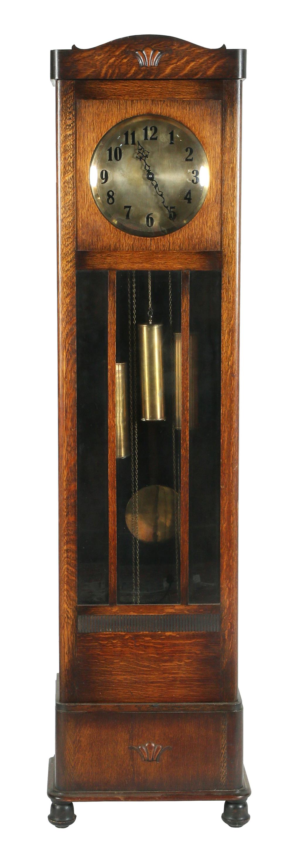 ENGLISH LONGCASE CLOCK, 1935 - 1945 sold by Tiroche Auction House, lot 187 — auction record photograph