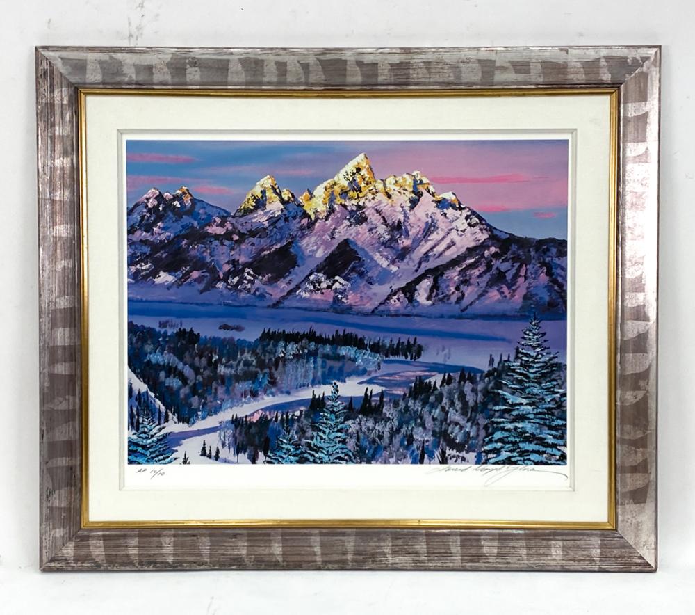 David Lloyd Glover comparable auction result: david lloyd glover canada b 1949 a p print