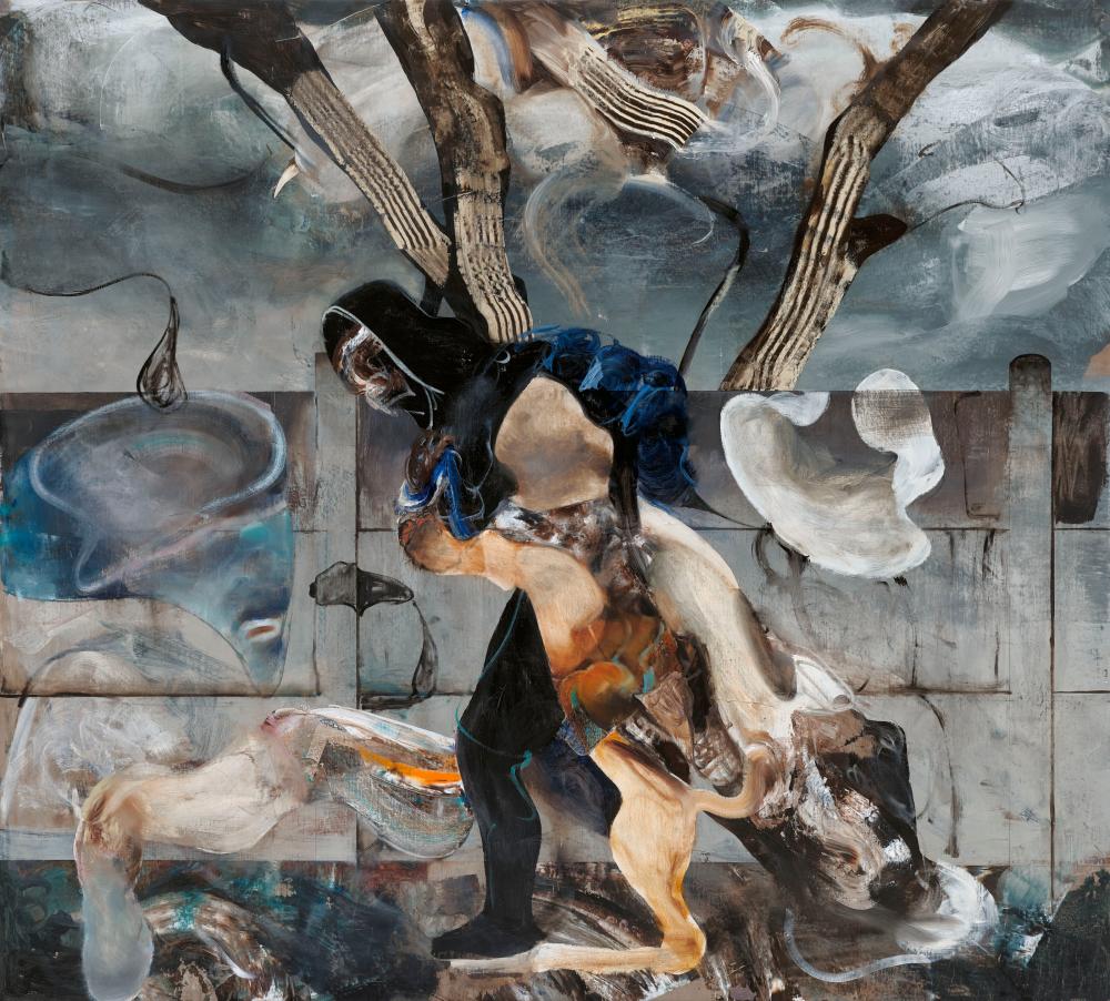 Adrian Ghenie (B. 1977). Untitled (After Henri Rousseau). oil on canvas270 comparable sale