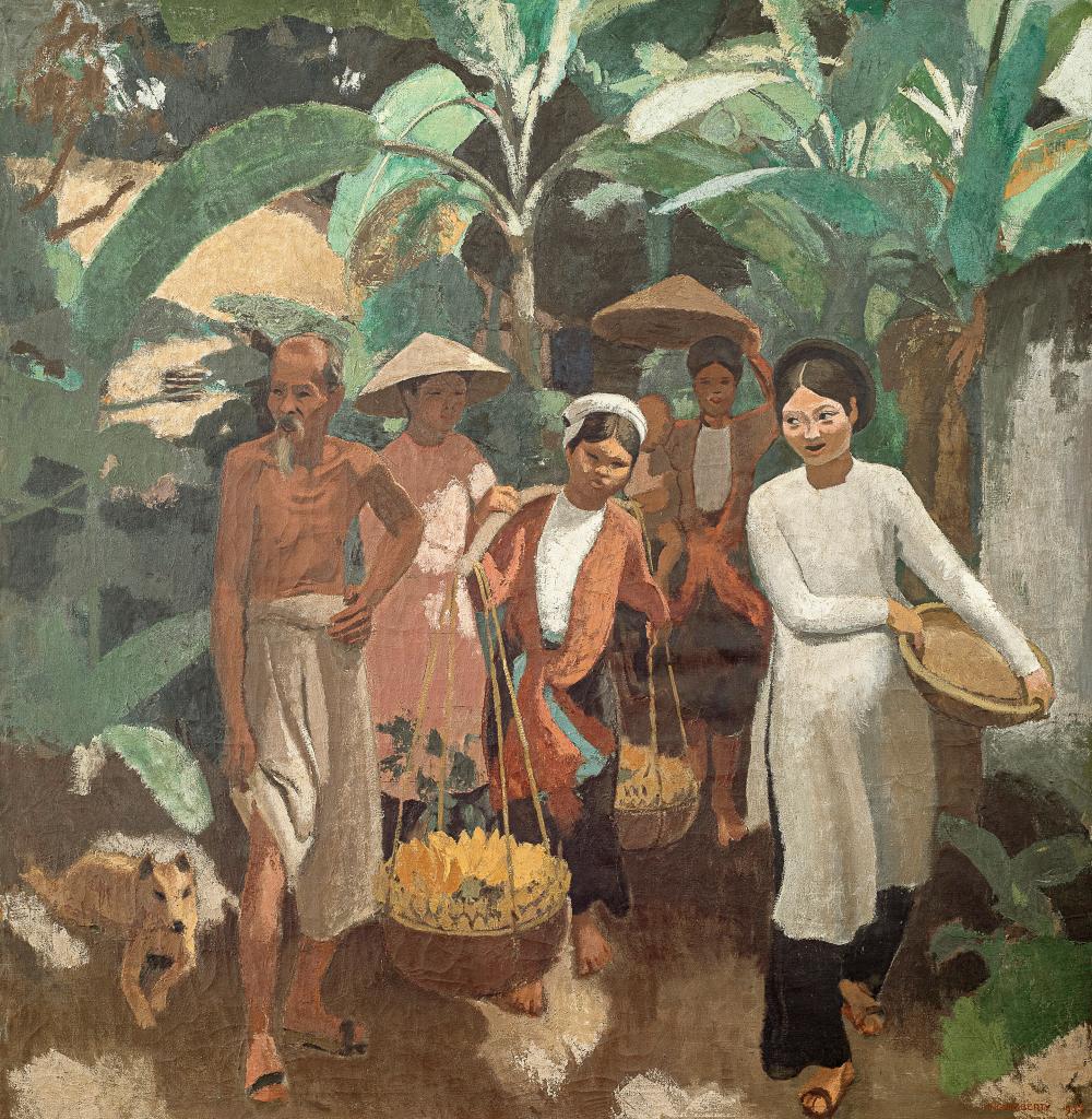 Joseph Inguimberty (1896-1971). Le retour du marché (The Return from the Ma comparable sale