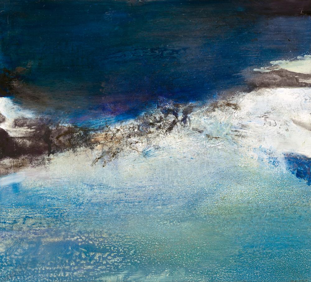 Zao Wou-Ki (ZHAO WUJI, 1920-2013). 30.08.84. oil on canvas94.5 x 104.5 cm. comparable sale