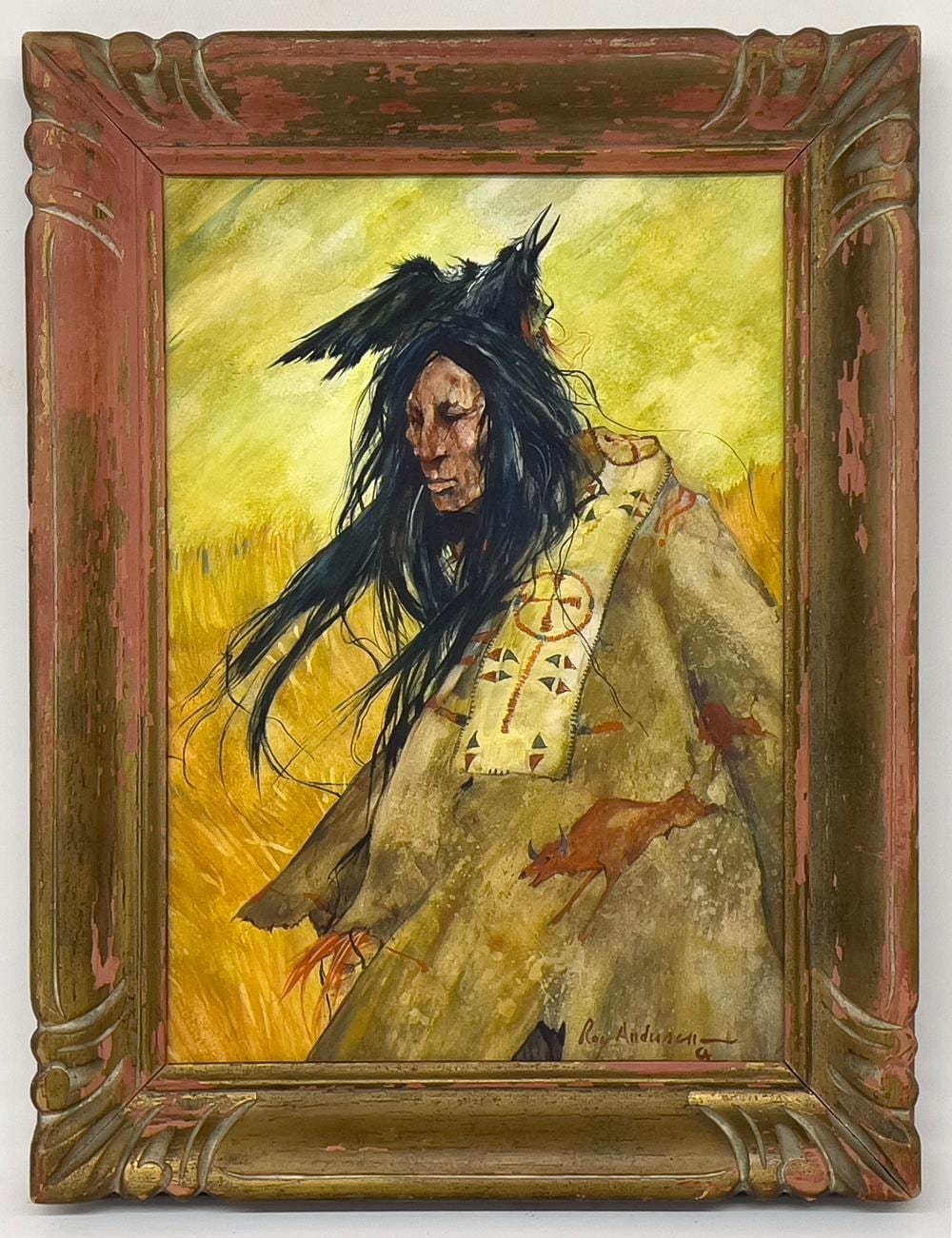 Roy H. Andersen comparable auction result: roy h andersen american 1930 2019 watercolor