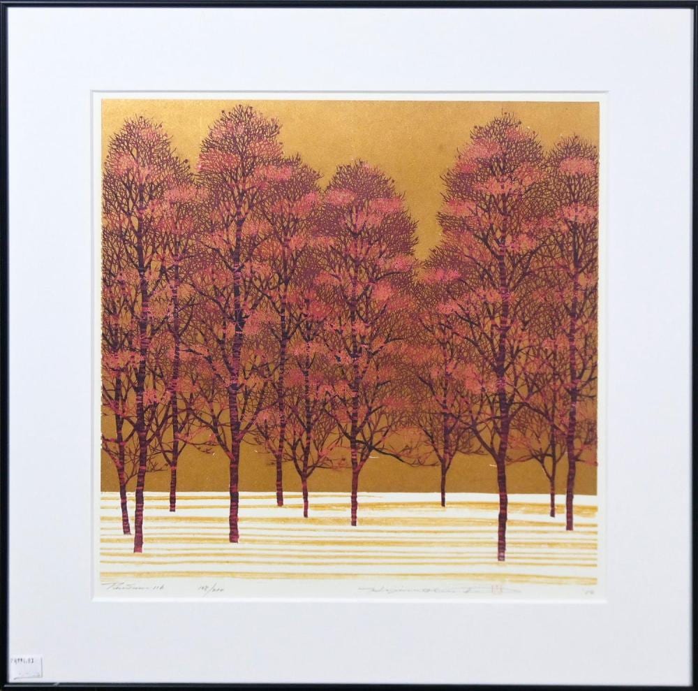 Hajime Namiki comparable auction result: hajime namiki tree scene 116 2004