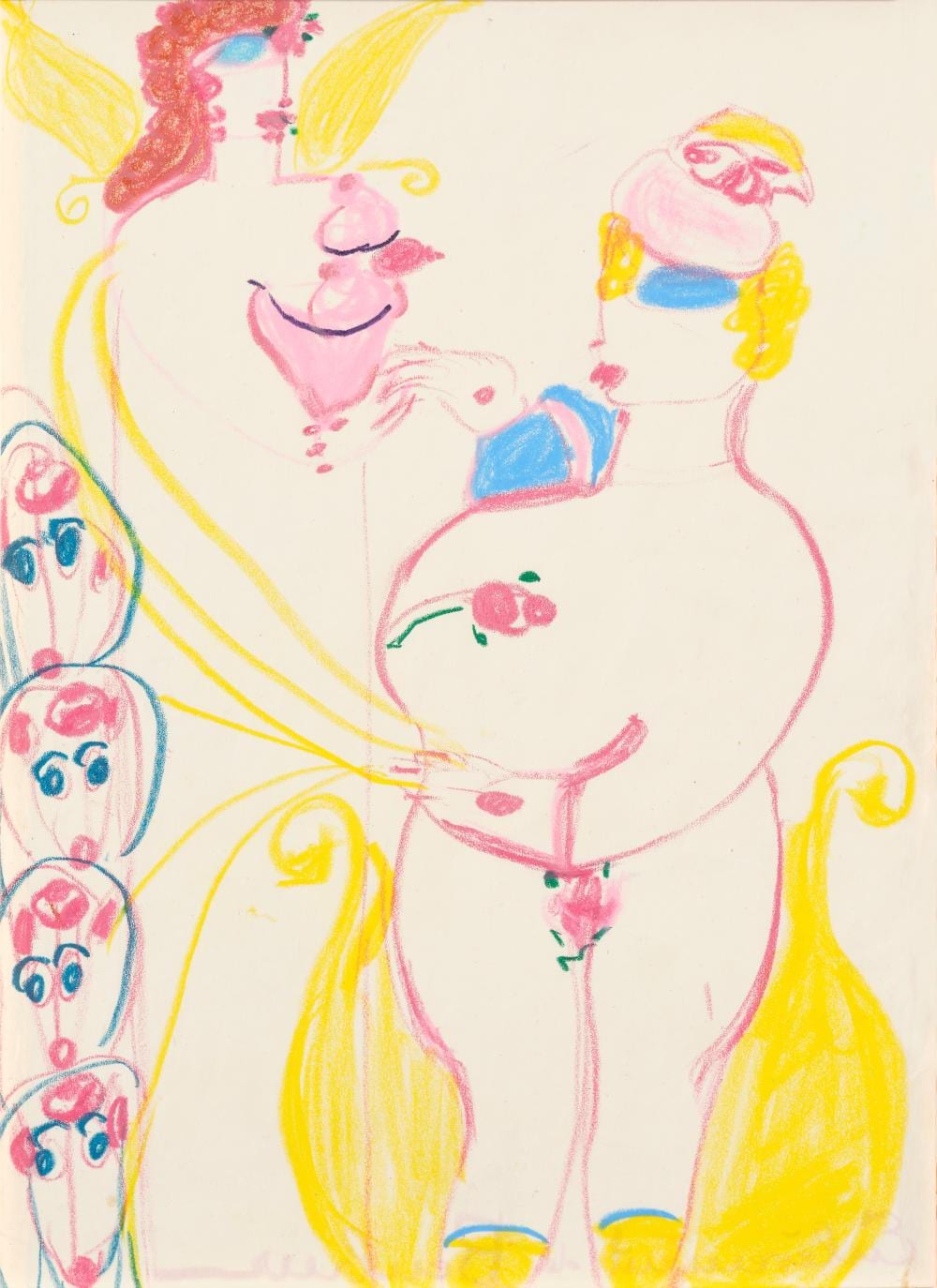 Aloïse comparable auction result: alo se corbaz 1886 1964