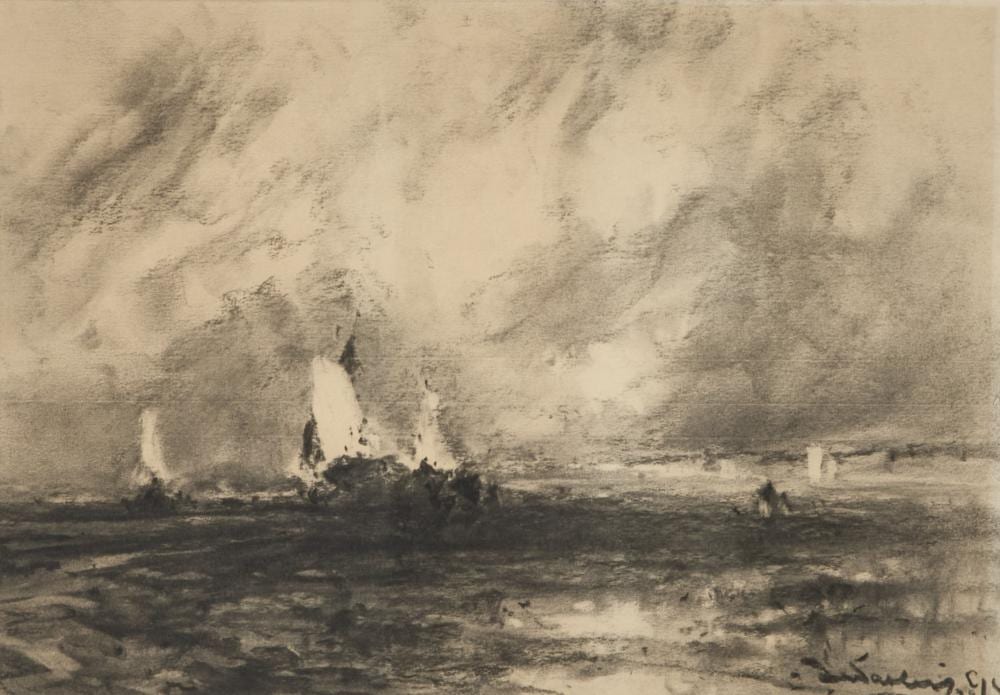 frank wasley 1848 1934 a pair of beach scenes with yachts · Elstob Auctioneers · 2025-03-27 Frank Wasley comparable auction result: frank wasley 1848 1934 a pair of beach scenes with yachts
