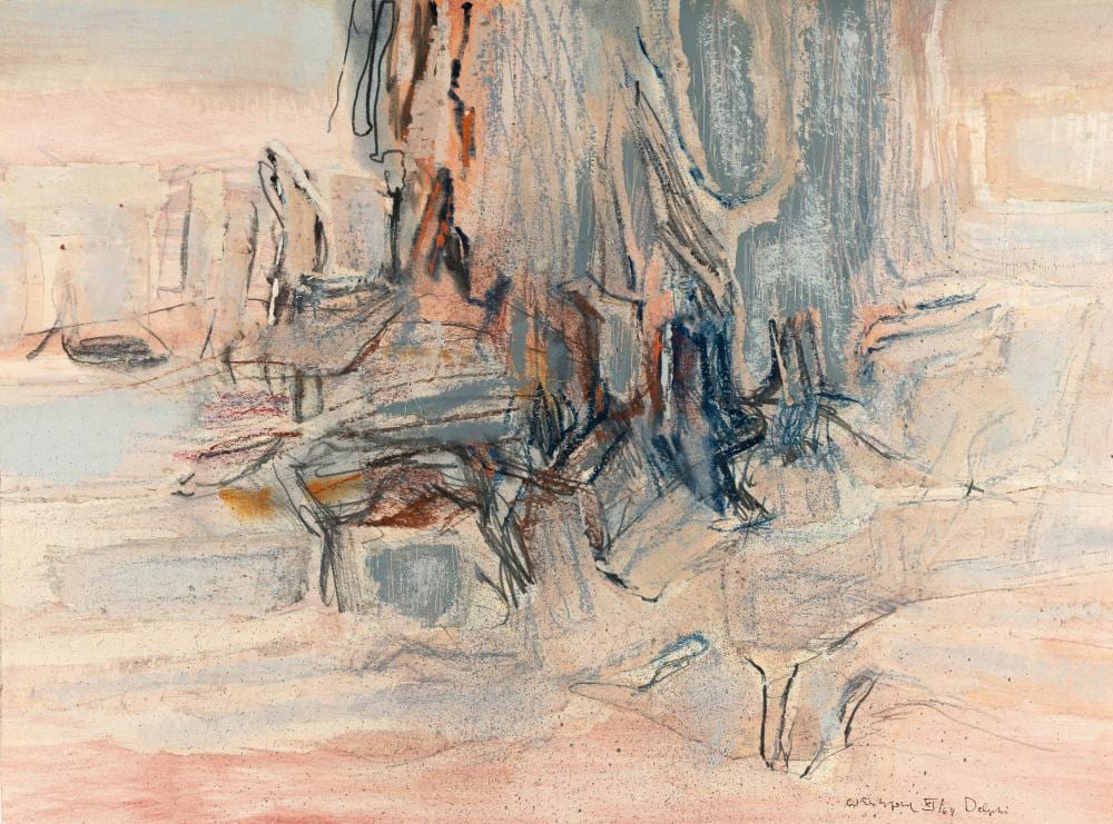 Conrad Westpfahl comparable auction result: conrad westpfahl 1891 berlin wetzhausen 1976 2 bll ohne titel