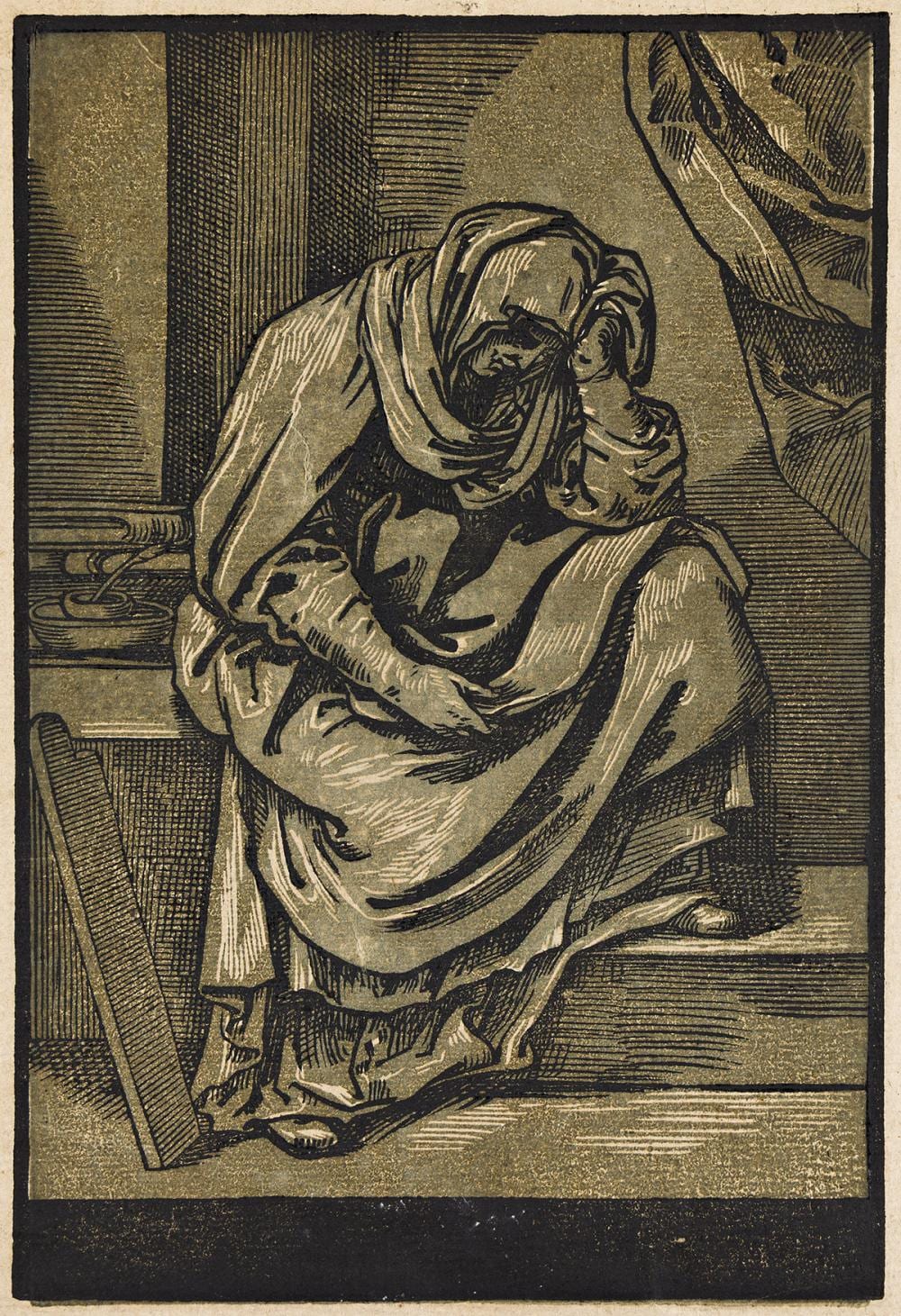 bartolomeo coriolano 1599 1676 after guido reni a sybil · Swann Auction Galleries · 2025-04-15 Bartolomeo Coriolano comparable auction result: bartolomeo coriolano 1599 1676 after guido reni a sybil