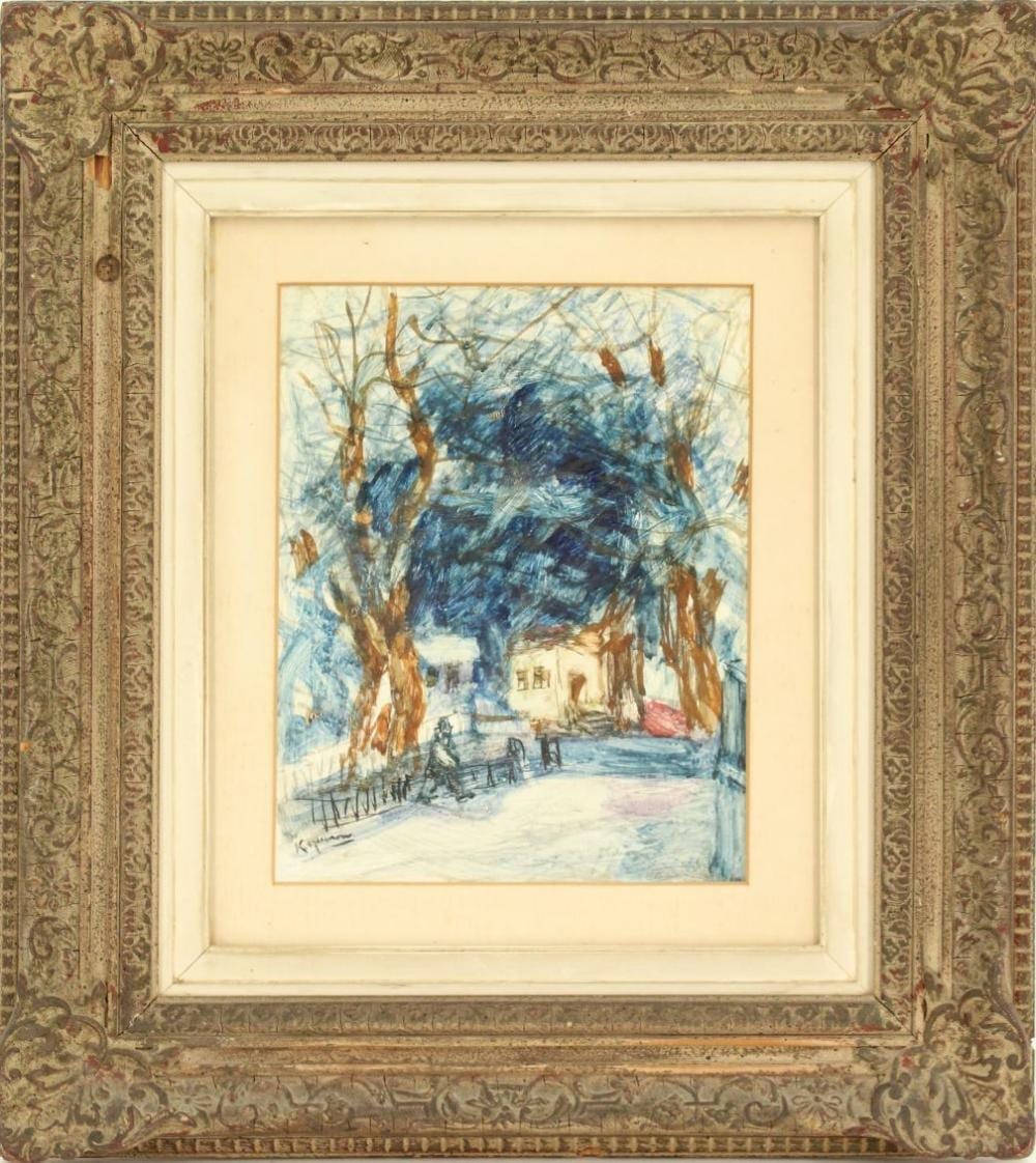 guido casciaro 1900 1963 italian american oil on board landscape · Sarasota Estate Auction · 2025-03-29 Guido Casciaro comparable auction result: guido casciaro 1900 1963 italian american oil on board landscape