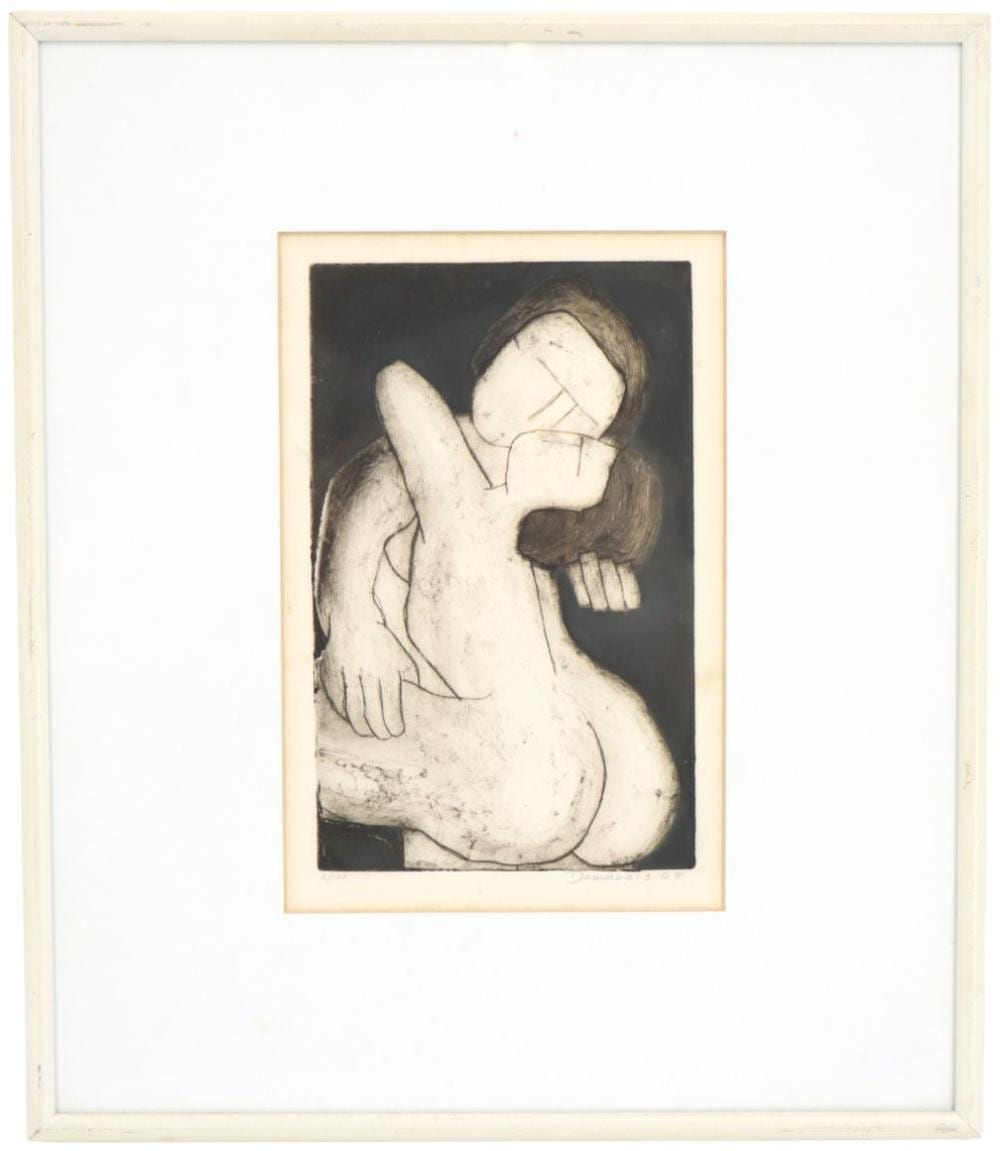 joseph demarais 1927 1991 american embracing lovers 6 100 · Sarasota Estate Auction · 2025-03-29 Joseph Demarais comparable auction result: joseph demarais 1927 1991 american embracing lovers 6 100