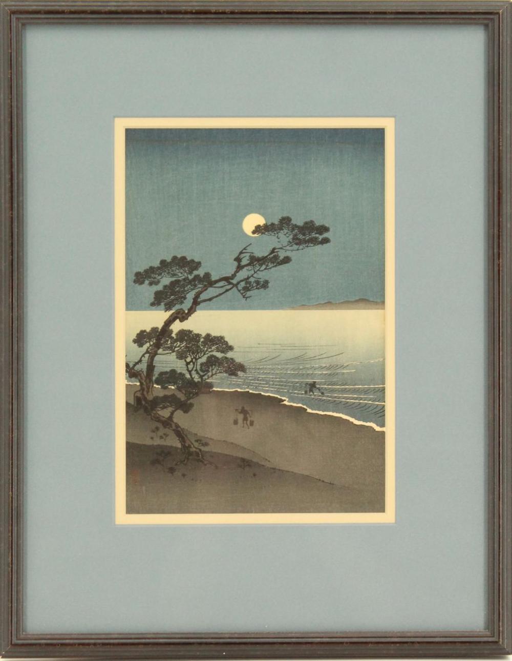arai yoshimune 1863 1941 japanese woodblock print · Sarasota Estate Auction · 2025-03-30 Yoshimune Arai comparable auction result: arai yoshimune 1863 1941 japanese woodblock print