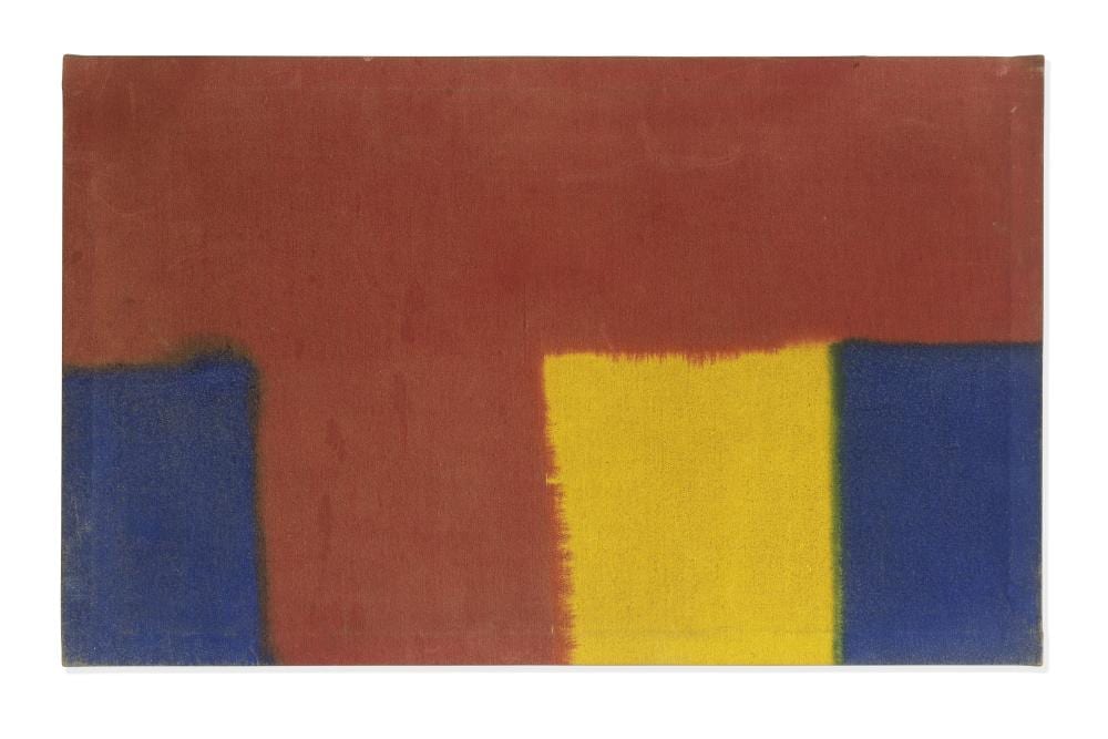 bob law 1934 2004 sketch for large painting red red yellow blue blue painted in 1967 · Bonhams · 2025-04-03 Bob Law comparable auction result: bob law 1934 2004 sketch for large painting red red yellow blue blue painted in 1967