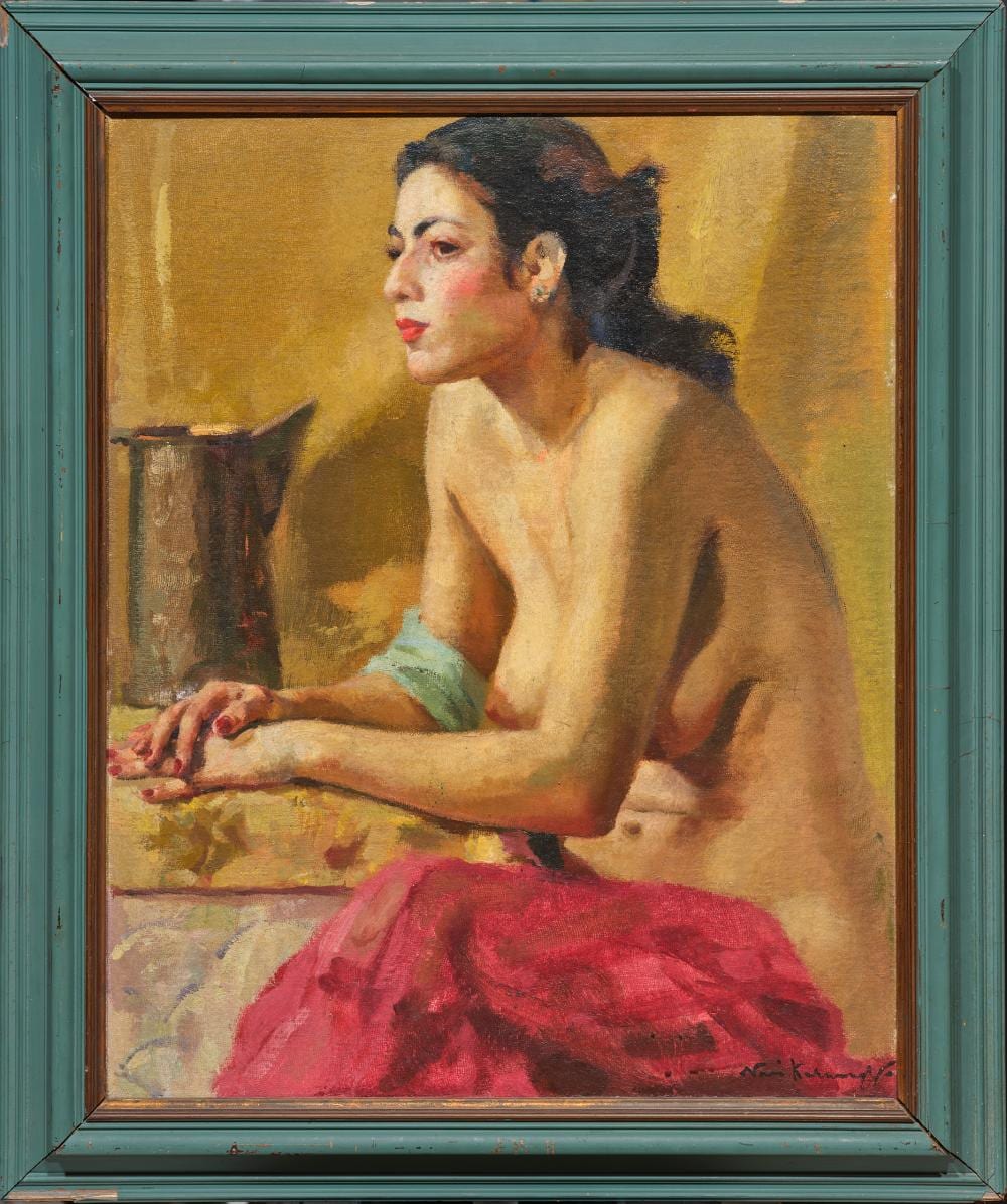Naci Kalmukoglu comparable auction result: naci kalmukoglu 1896 1954