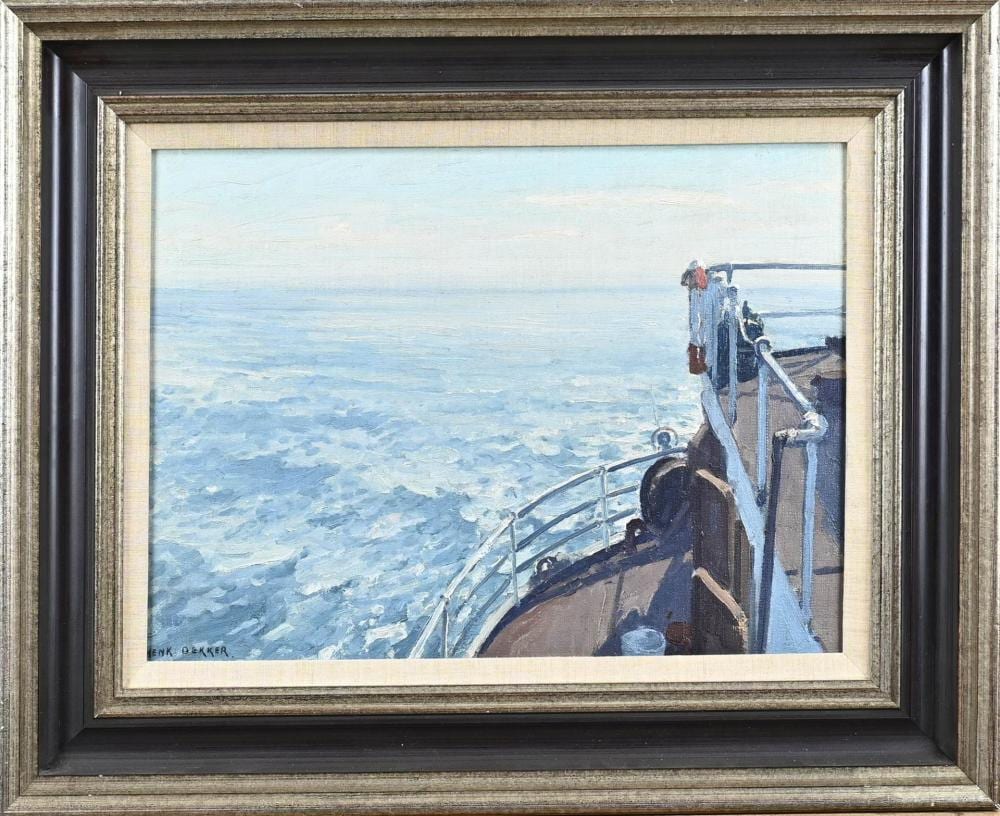 Henk Dekker comparable auction result: henk dekker seascape