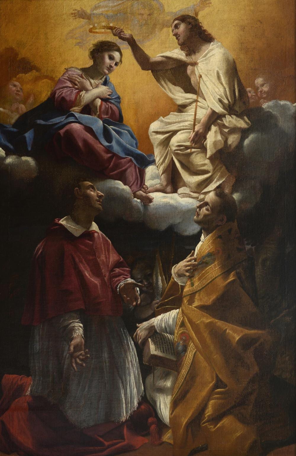 giovanni lanfranco parma 1582 roma 1647 incoronazione della vergine con san carlo borromeo e un santo vescovo 1615 1616 ca · Pananti Casa D'Aste SRL · 2025-04-05 Giovanni Lanfranco comparable auction result: giovanni lanfranco parma 1582 roma 1647 incoronazione della vergine con san carlo borromeo e un santo vescovo 1615 1616 ca