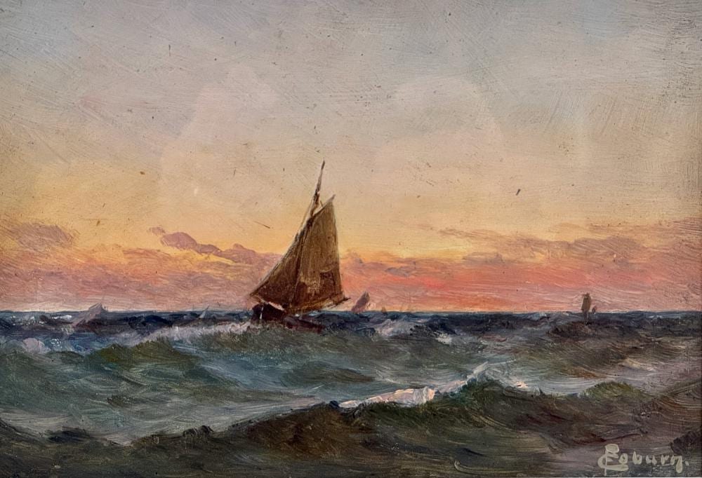 Frederick Simpson Coburn comparable auction result: marine scene by frederick simpson coburn