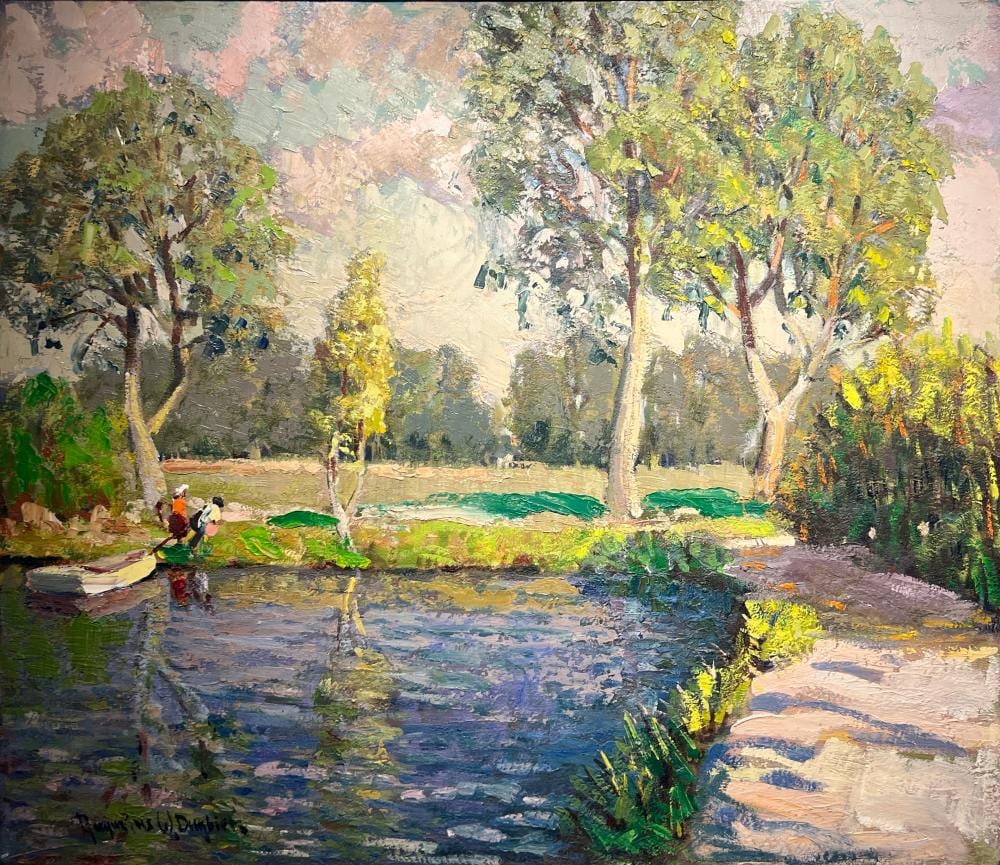 Augustus William Dunbier comparable auction result: augustus william dunbier edge of water