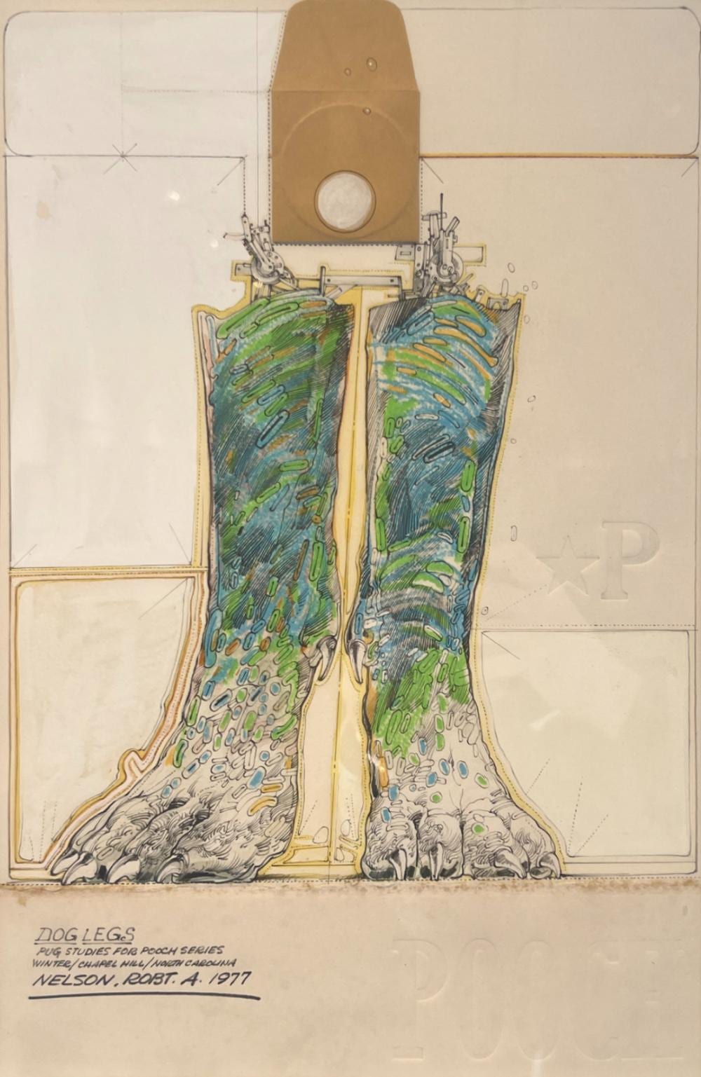 Robert Nelson comparable auction result: robert nelson dog legs