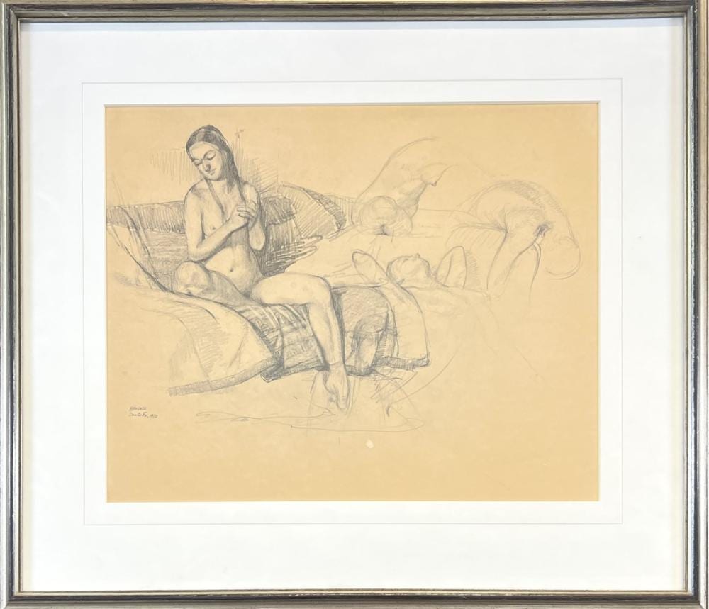 Albert Handell comparable auction result: albert handell drawing