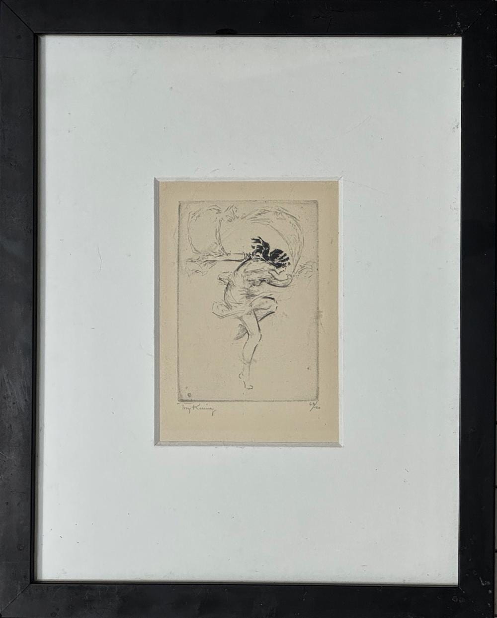troy kinney american 1871 1938 nymph 1920 · Kensington Estate Auctions · 2025-04-07 Troy Kinney comparable auction result: troy kinney american 1871 1938 nymph 1920