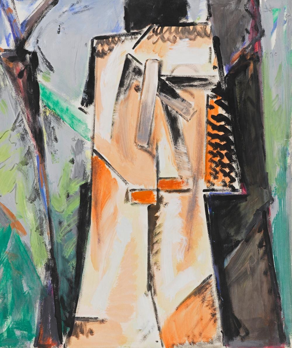 Alfred Henry Maurer comparable auction result: alfred henry maurer 1868 1932 abstract heads gouache on paper21 x 18