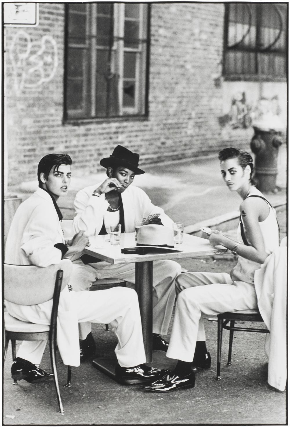Peter Lindbergh comparable auction result: peter lindbergh 1944 2019 linda evangelista naomi campbell christy tur