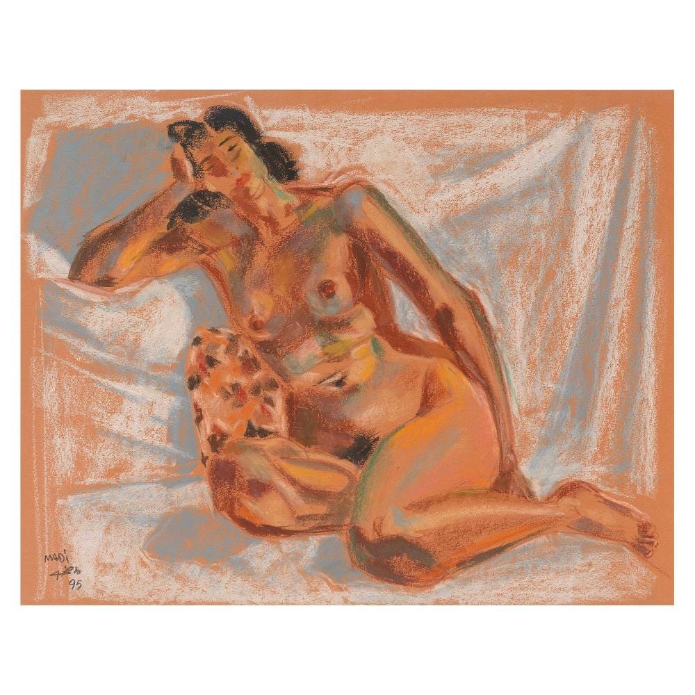 Hussein Madi comparable auction result: hussein madi b 1938 d 2024 nude