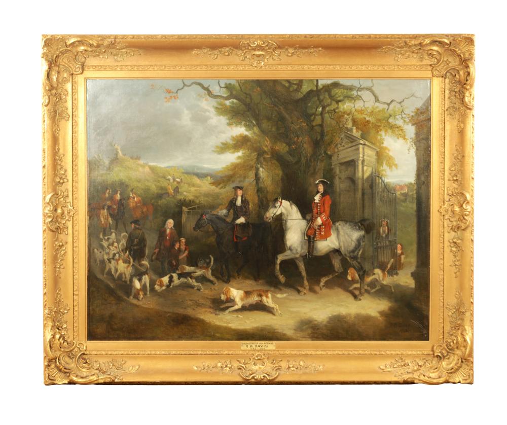Richard Barrett Davis comparable auction result: richard barrett davis 1782 1854 oil on canvas