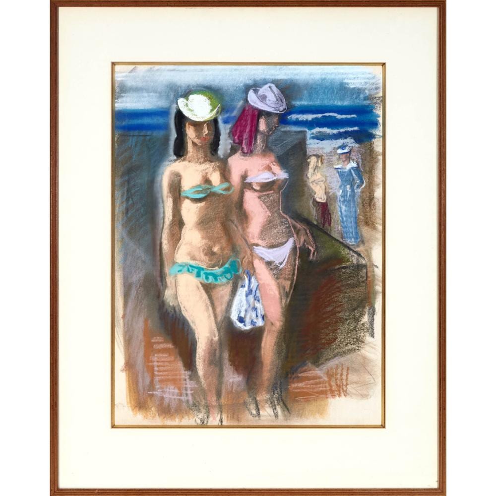 Eric Goldberg comparable auction result: eric goldberg canadian 1890 1968 on the boardwalk
