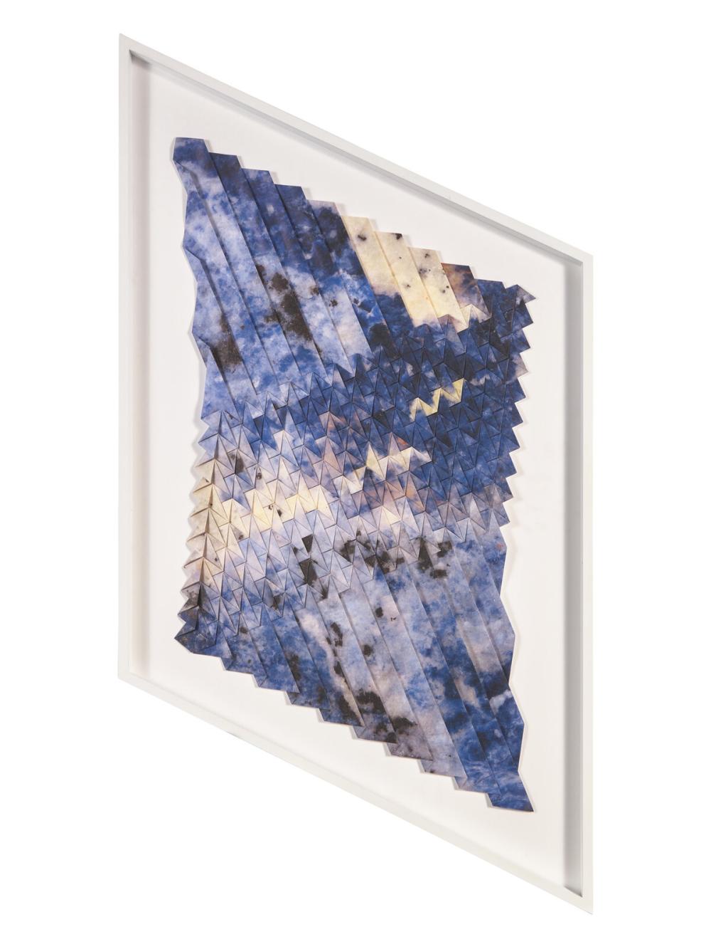 Tauba Auerbach comparable auction result: tauba auerbach american b 1981 compression system marble 2013