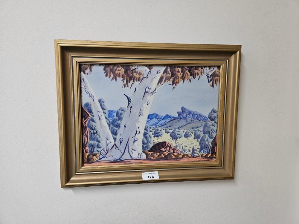 Keith Namatjira comparable auction result: keith namatjira aboriginal australian 1938 1977