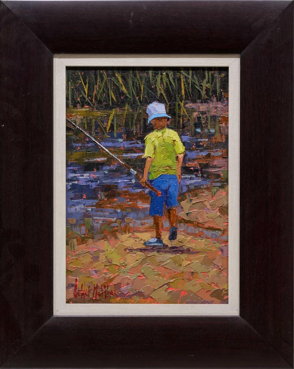 De Wet Matthee comparable auction result: de wet matthee sa born 1979 oil young fisherman signed 42 x 28