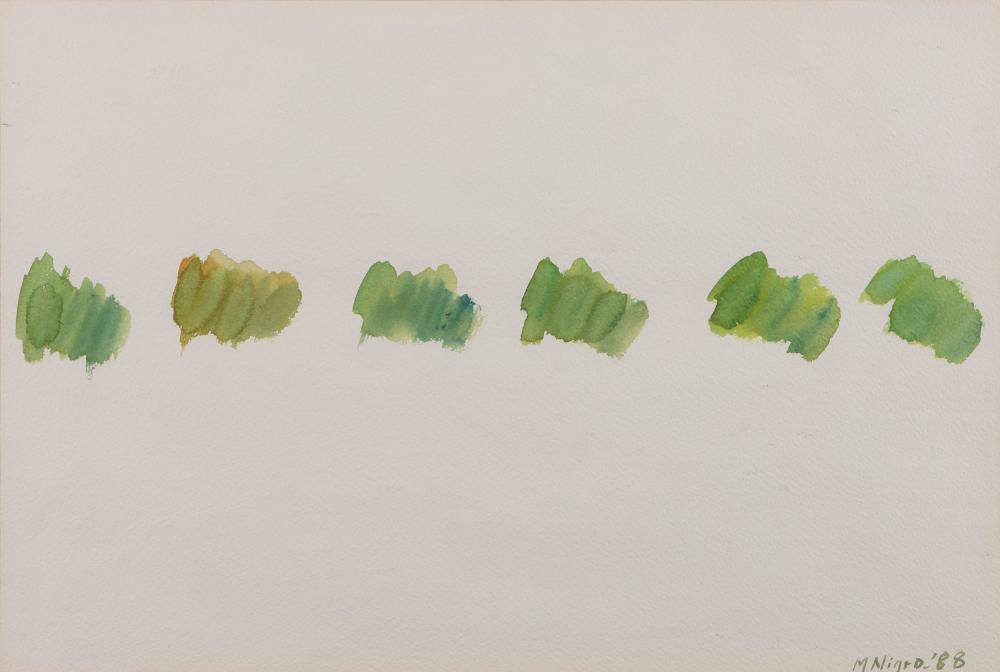 Mario Nigro comparable auction result: mario nigro pistoia 1917 livorno 1992