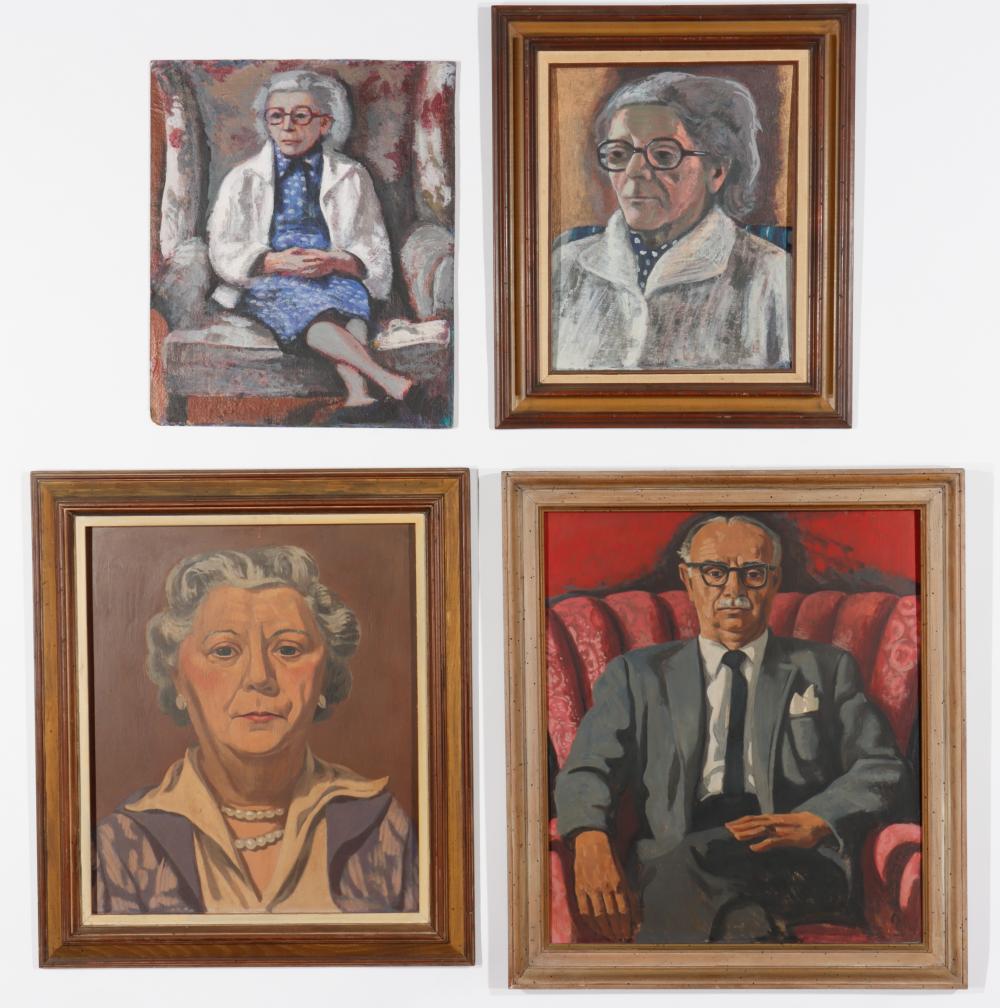 jack gerber american 1927 2021 4 works · Material Culture · 2025-04-23 Jack Gerber comparable auction result: jack gerber american 1927 2021 4 works
