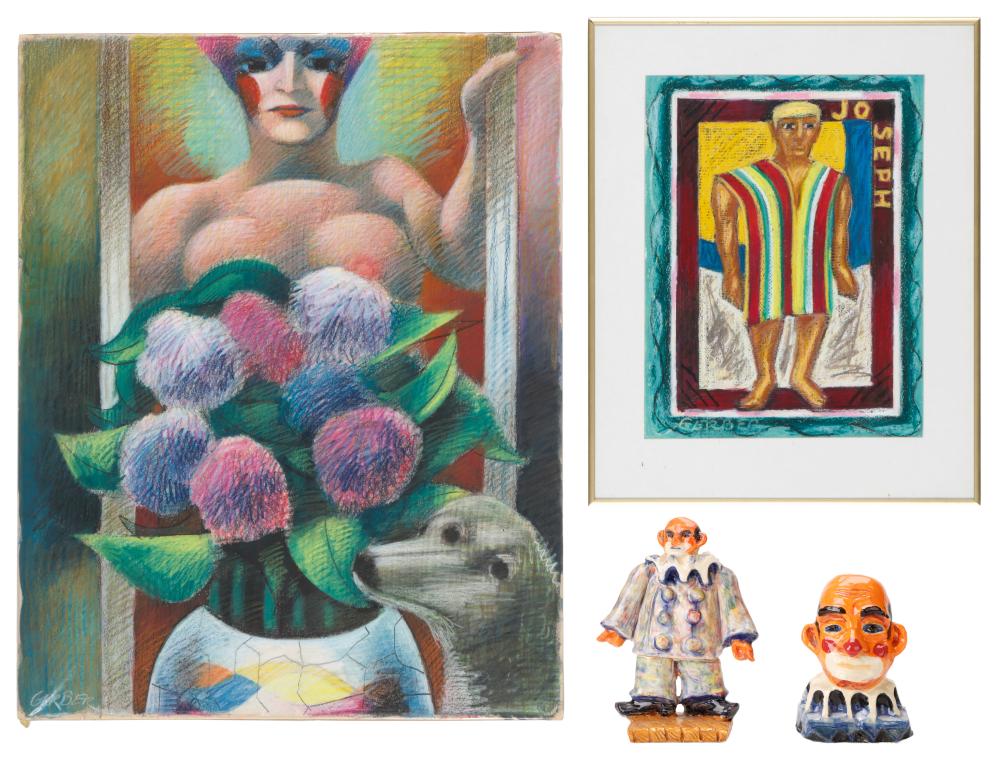 jack gerber american 1927 2021 4 works · Material Culture · 2025-04-23 Jack Gerber comparable auction result: jack gerber american 1927 2021 4 works