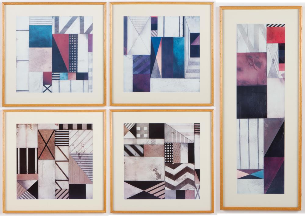 Gregg Robinson comparable auction result: gregg robinson american b 1948 5 offset lithographs