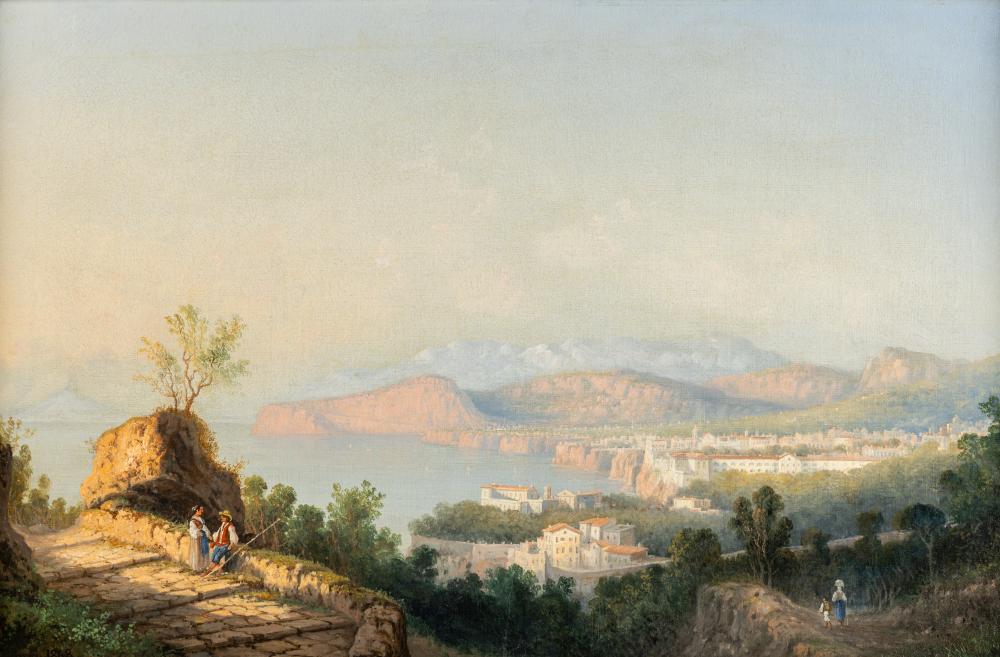 Girolamo Gianni comparable auction result: girolamo gianni 1837 1895 view on the the bay of naples 1868