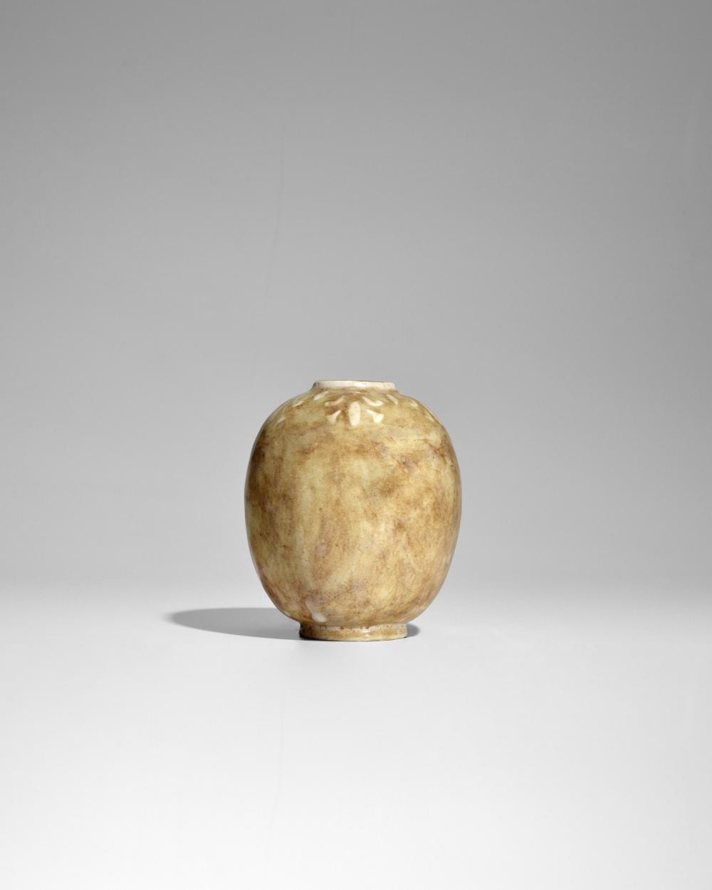 fernand rumebe 1875 1952 vasecirca 1920glazed stoneware incised 115 glaze mark 2 3 2 fr paper label no 7 height 7in 18cm diameter 5in 13cm · Bonhams · 2025-04-10 Fernand Rumebe comparable auction result: fernand rumebe 1875 1952 vasecirca 1920glazed stoneware incised 115 glaze mark 2 3 2 fr paper label no 7 height 7in 18cm diameter 5in 13cm