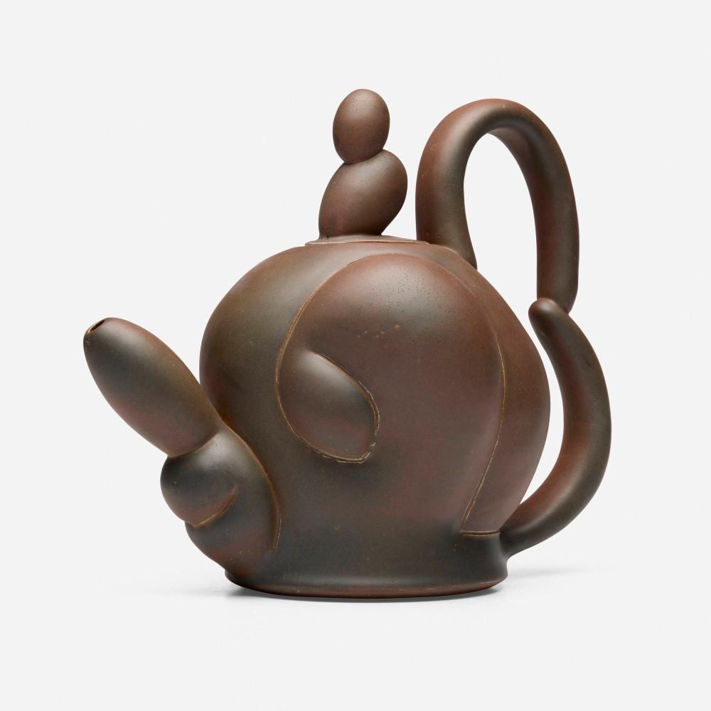 Chris Gustin comparable auction result: chris gustin teapot