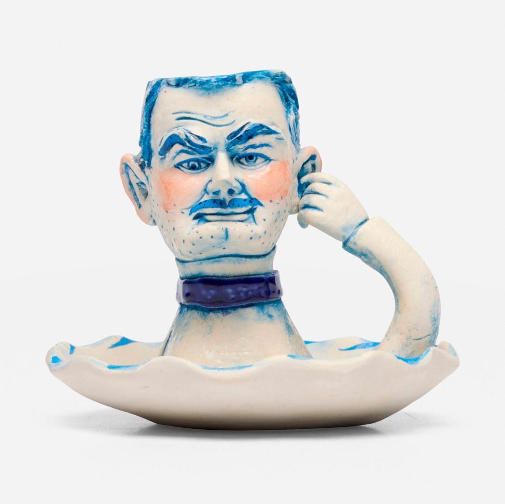 patti warashina man cup · Rago Arts and Auction Center · 2025-04-11 Patti Warashina comparable auction result: patti warashina man cup