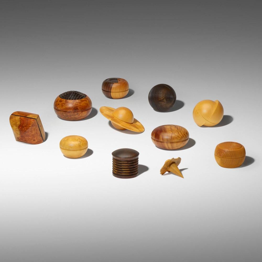 Hans Weissflog comparable auction result: hans weissflog collection of eleven boxes