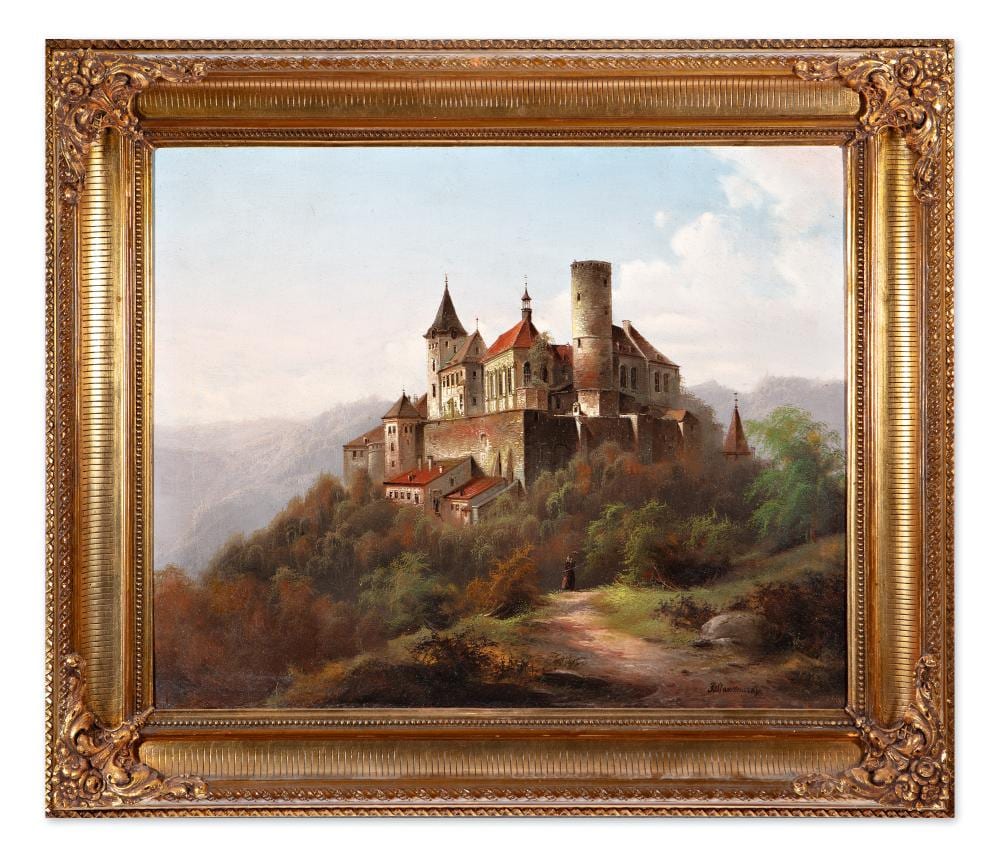 johann wilhelm jankowski poland polish 1825 1870 crooked · Einszwei Gallery · 2025-05-26 Johann Wilhelm Jankowski comparable auction result: johann wilhelm jankowski poland polish 1825 1870 crooked