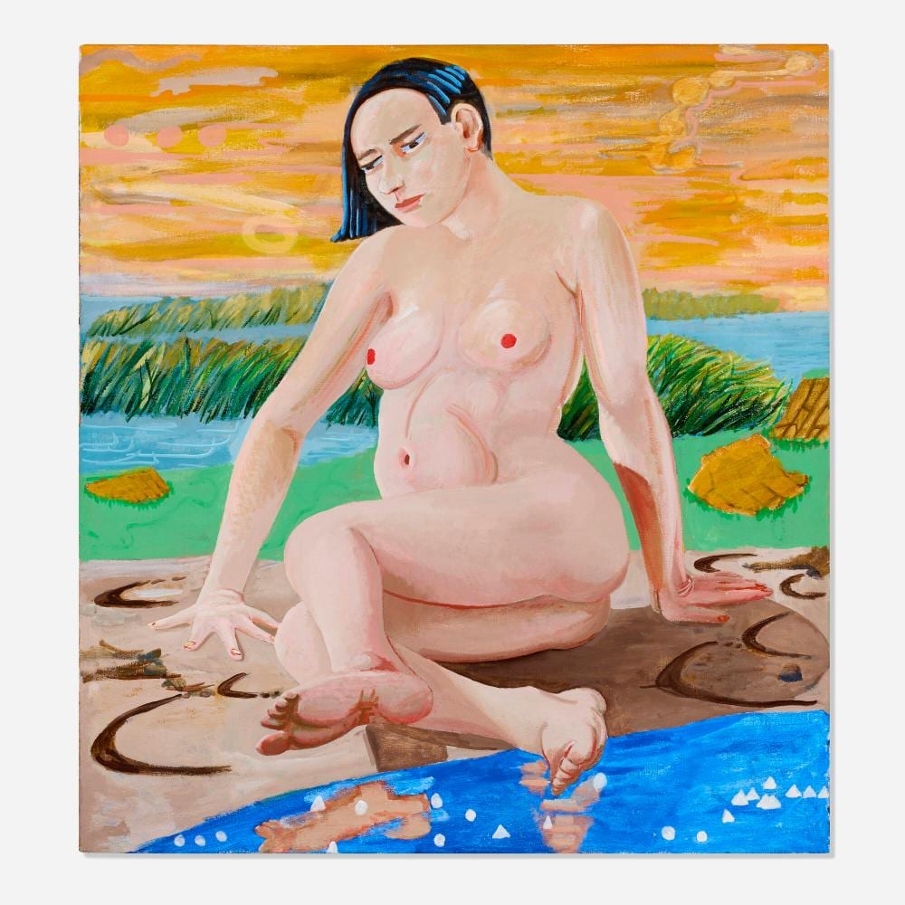 charles garabedian mrs krinke · Los Angeles Modern Auctions · 2025-04-10 Charles Garabedian comparable auction result: charles garabedian mrs krinke