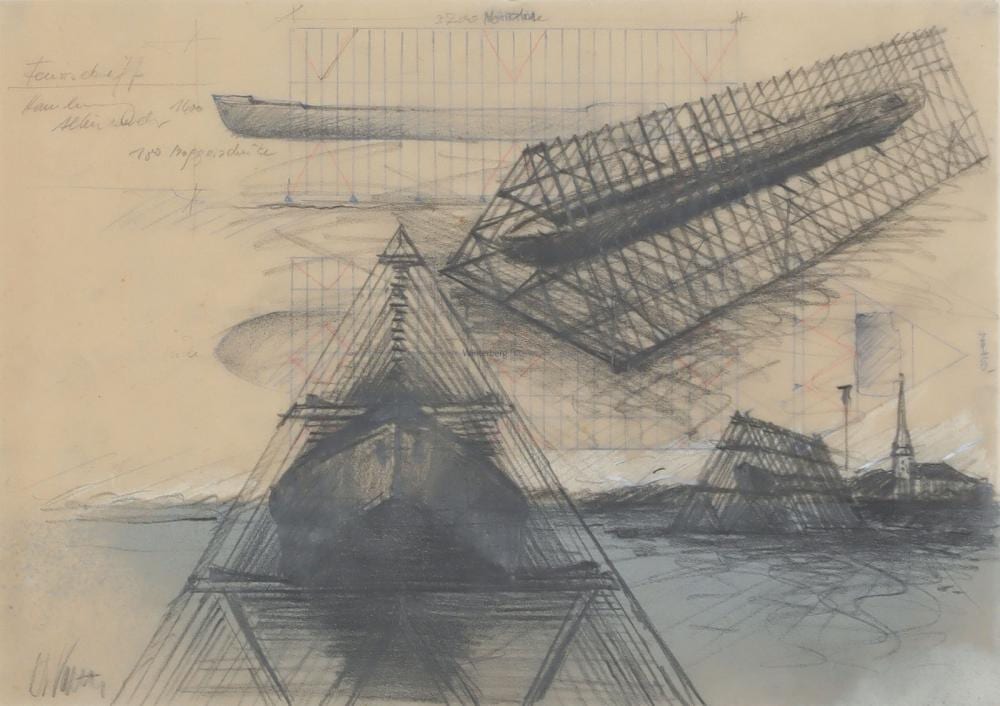 Hannsjörg Voth comparable auction result: hannsj rg voth feuerschiff
