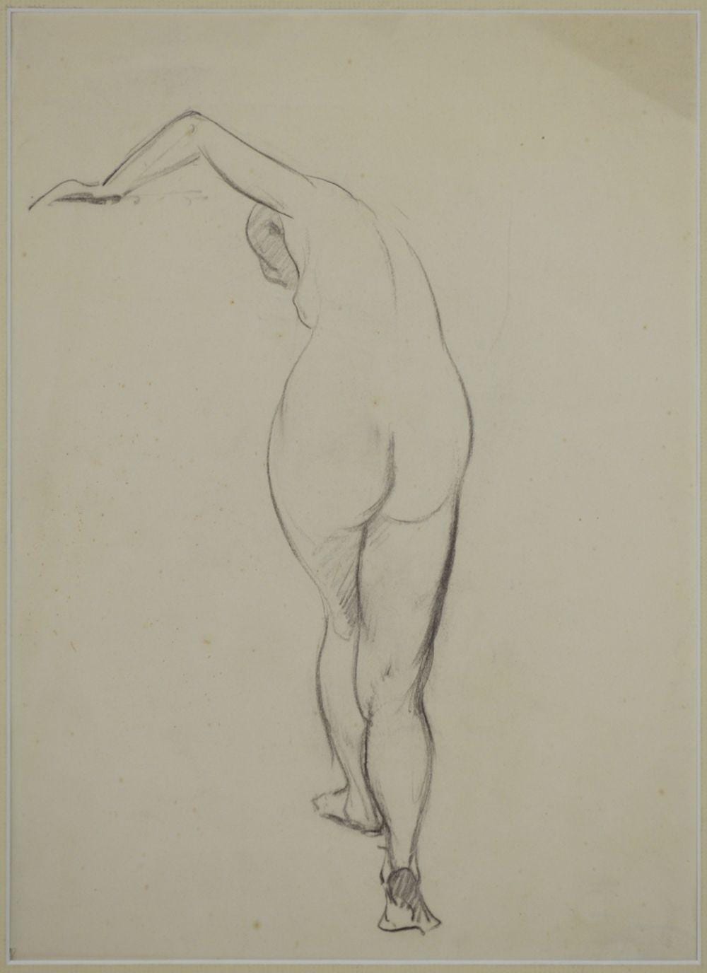 Leon Kroll comparable auction result: leon kroll 2 nude drawings