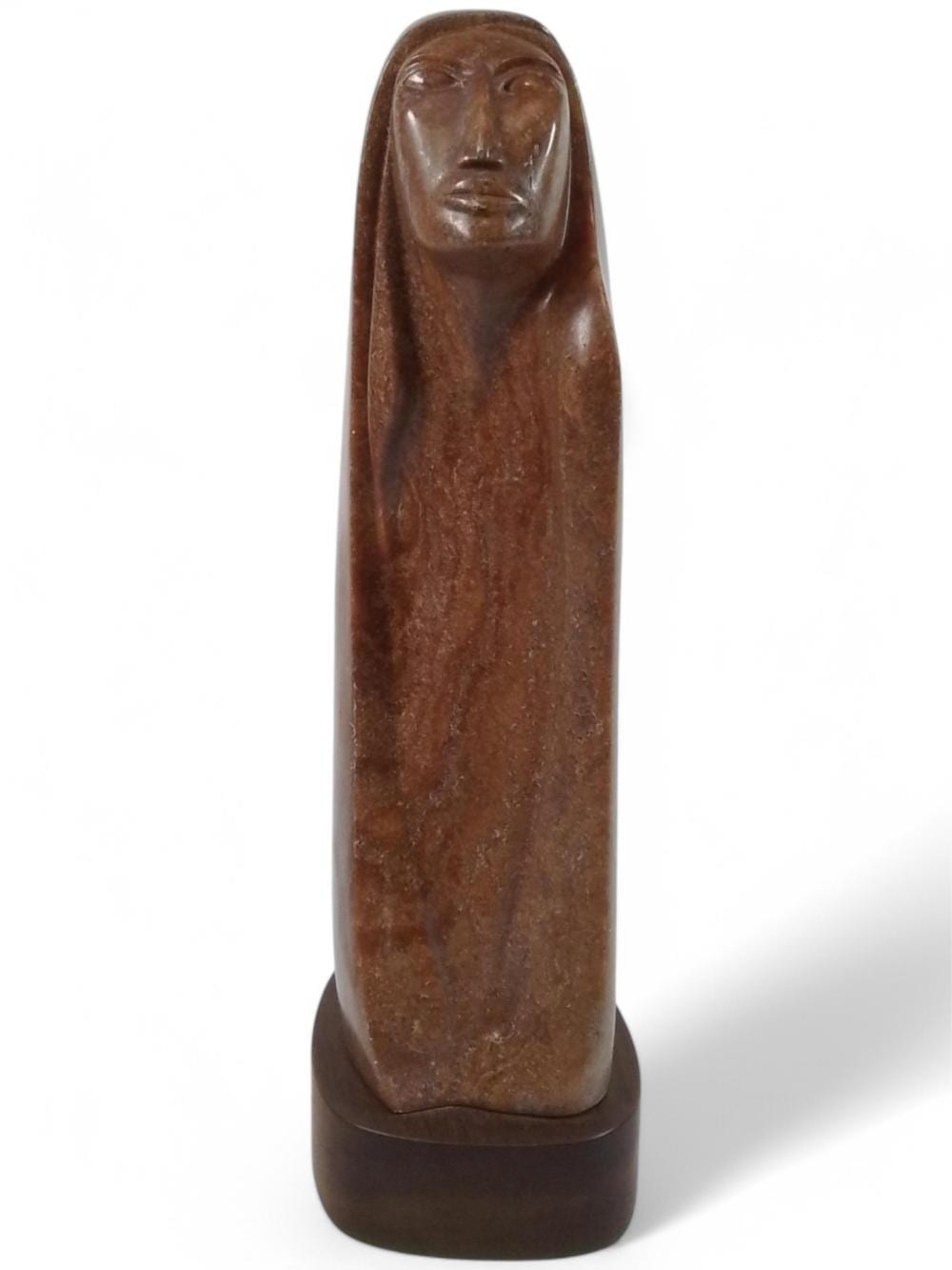 Bruce LaFountain comparable auction result: bruce lafountain mineral carved figural sculpture