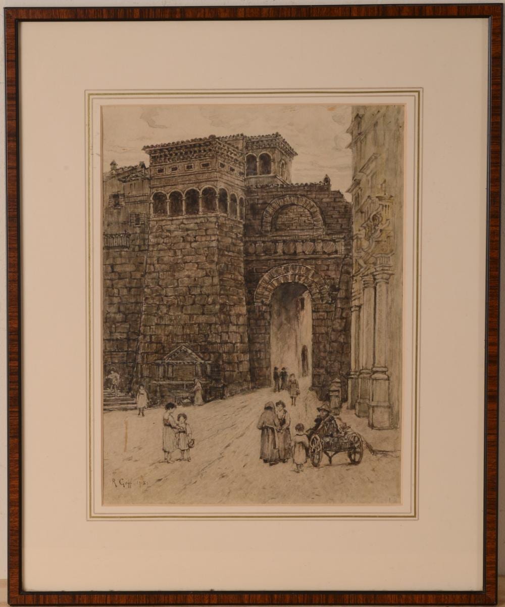 Robert Charles Goff comparable auction result: robert charles goff drawing