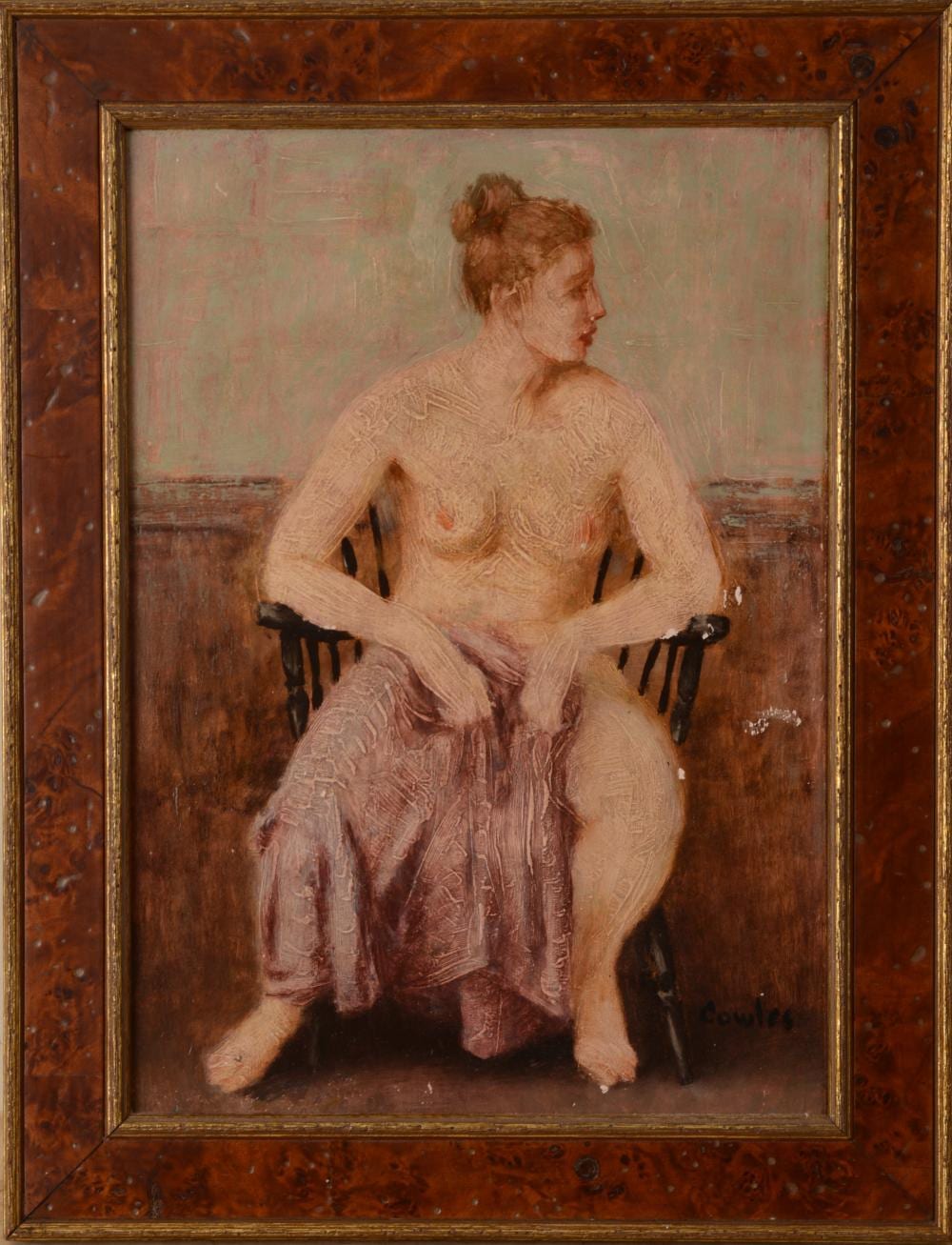 Russell Cowles comparable auction result: russell cowles 1887 1979 seated nude