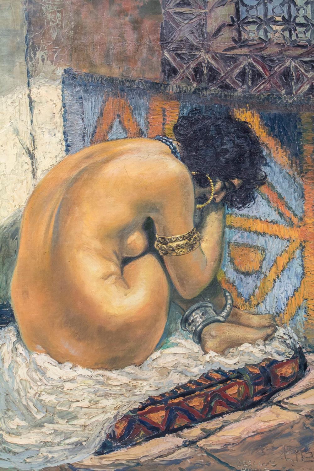 Charles Naillod comparable auction result: charles naillod 1876 1941 l esclave punie die bestrafte sklavin paris 1922