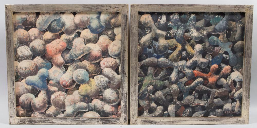 Heinz Wittler comparable auction result: heinz wittler 1918 2004 pseudonym arrigo wittler paar gem lde abstrakte k rper im raum